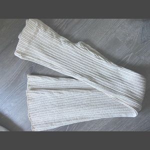 Urban outfitters cream flare pants